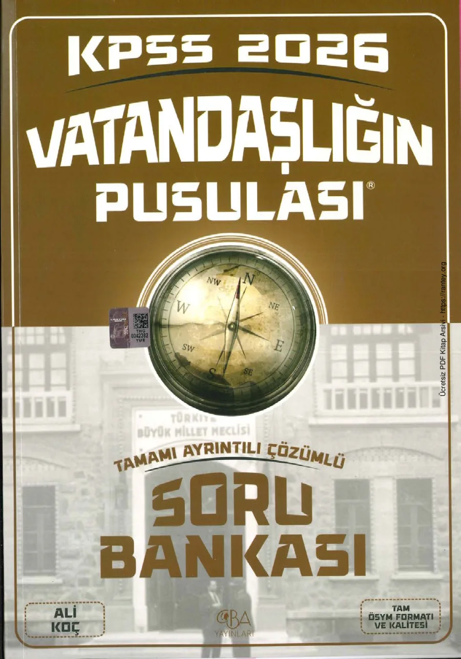 2026 CBA VATANDAŞLIĞIN PUSULASI Soru Bankası kapak görseli