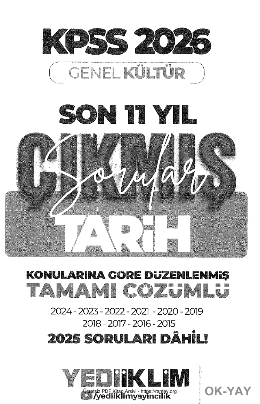 2026 cıkmıs sorular tarih kapak görseli