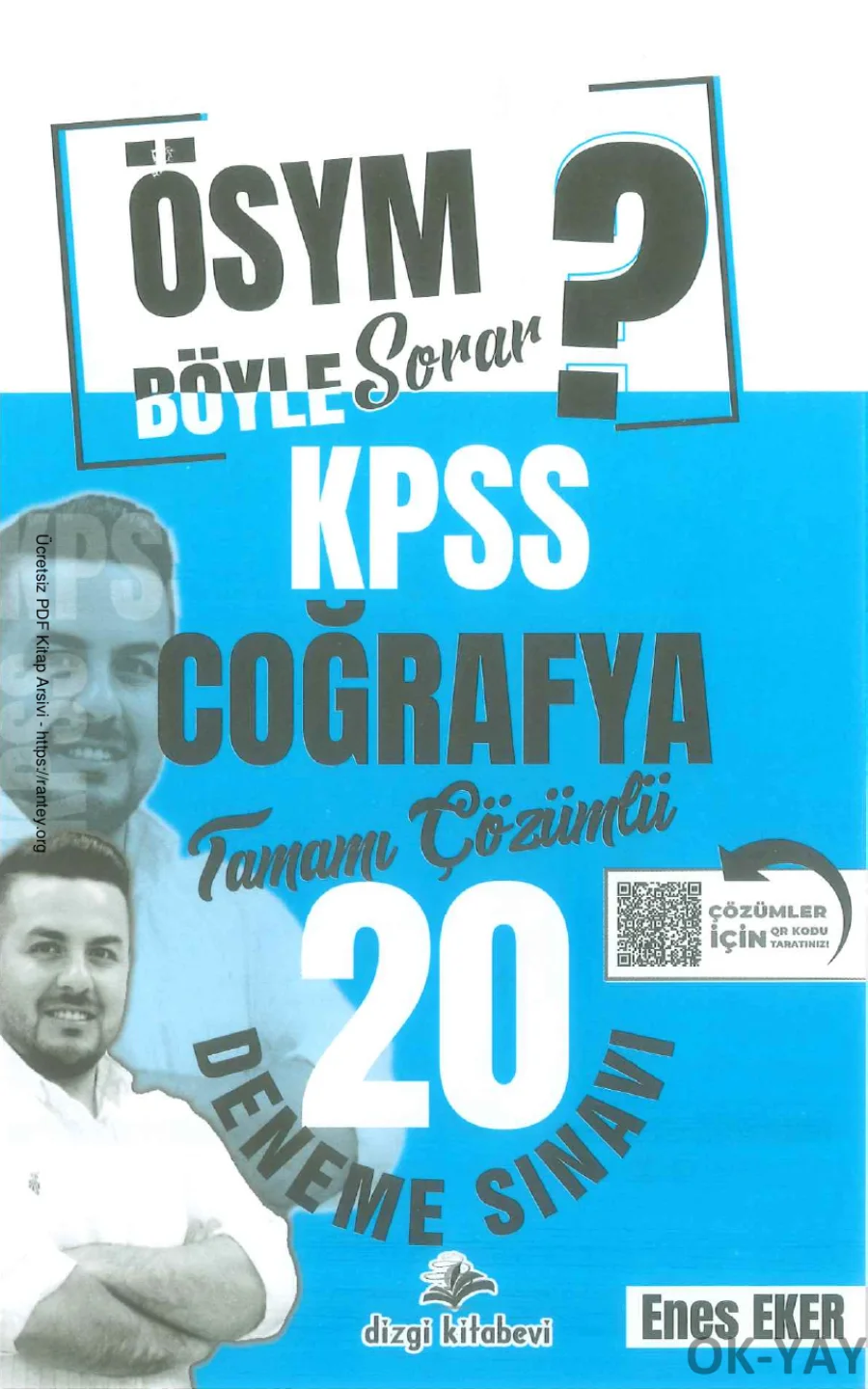 2026 DİZGİ KİTAP KPSS OSYM BOYLE SORAR COGRAFYA 20 DENEME SINAVİ kapak görseli