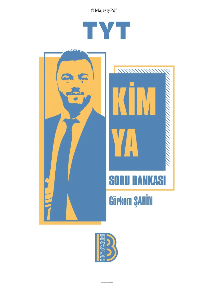 2026 GORKEM SAHIN BENIM HOCAM TYT KIMYA SORU BANKASI kapak görseli