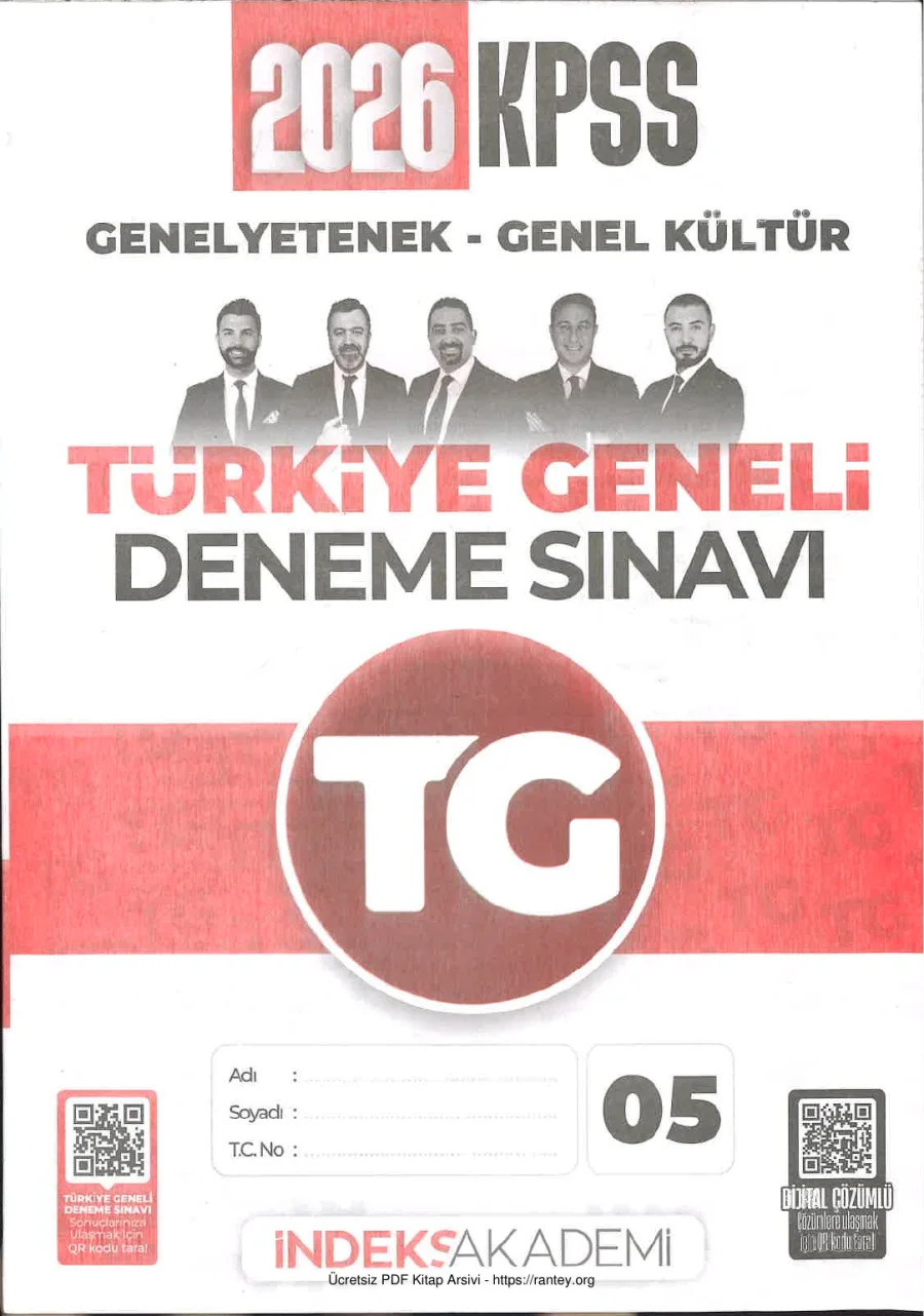 2026 İNDEKS GYGK TG 5 kapak görseli