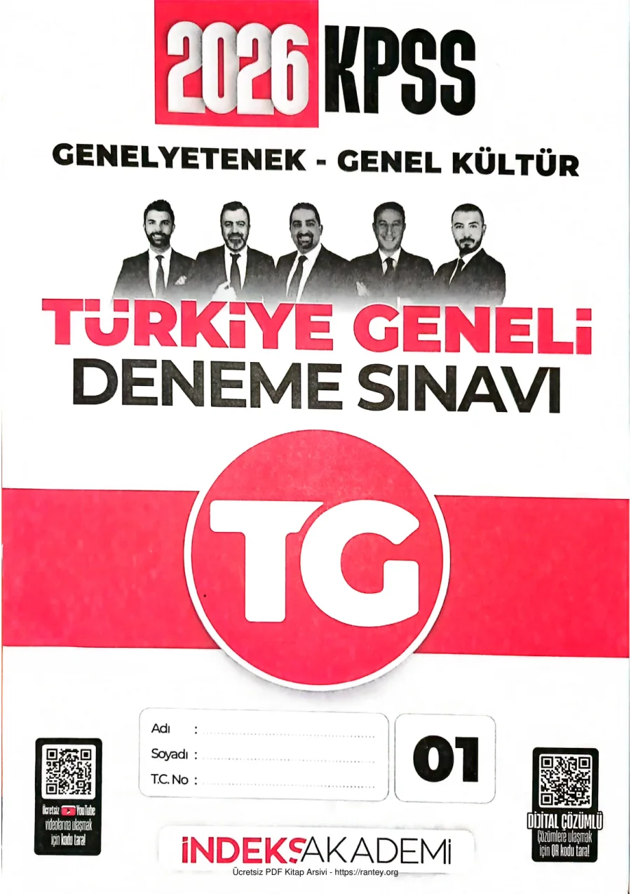 2026 KPSS GY GK TÜRKİYEY GENELİ DENEME SINAVI TG1 1 kapak görseli