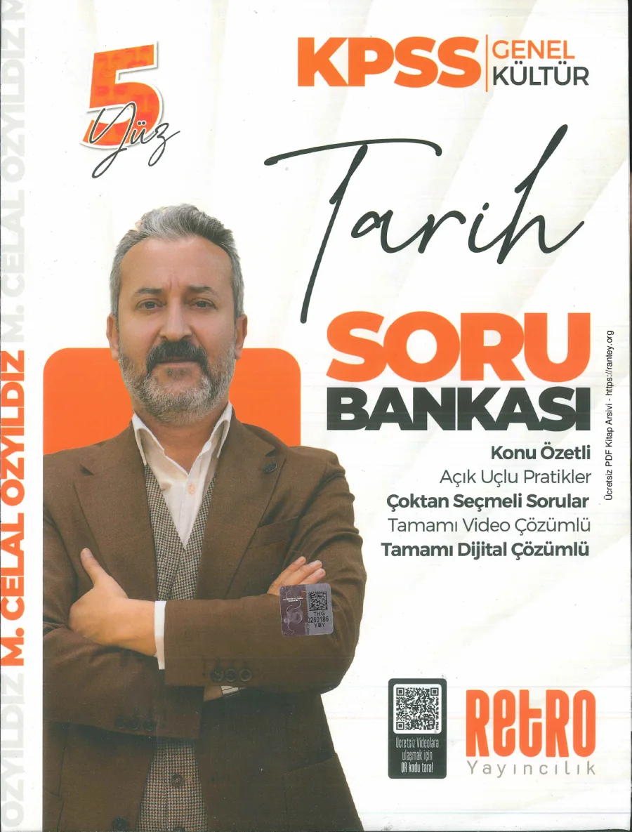 2026 KPSS RETRO CELAL ÖZYILDIZ TARİH SB kapak görseli