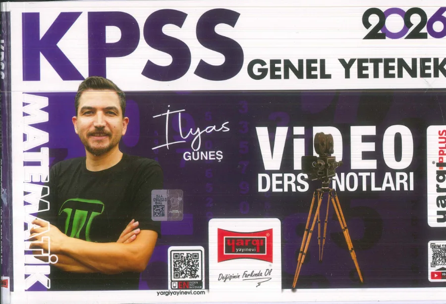 2026 KPSS YARGI İLYAS GÜNEŞ MATEMATİK VİDEO kapak görseli