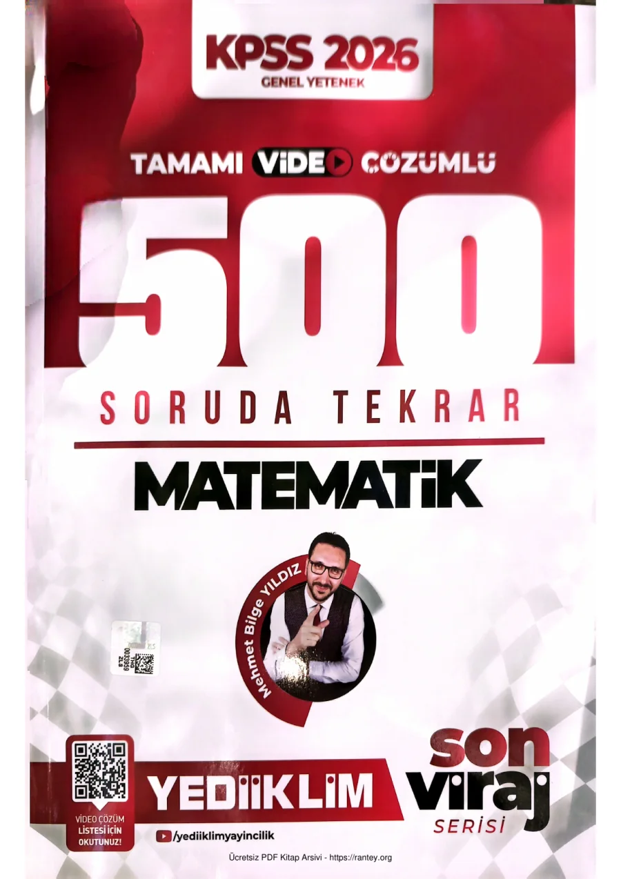 2026 YEDİİKLİM 500 SORUDA MATEMATİK kapak görseli