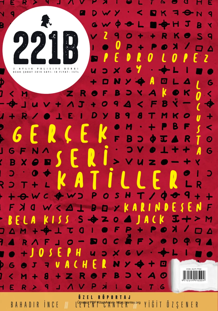 221B Sayı 18 kapak görseli