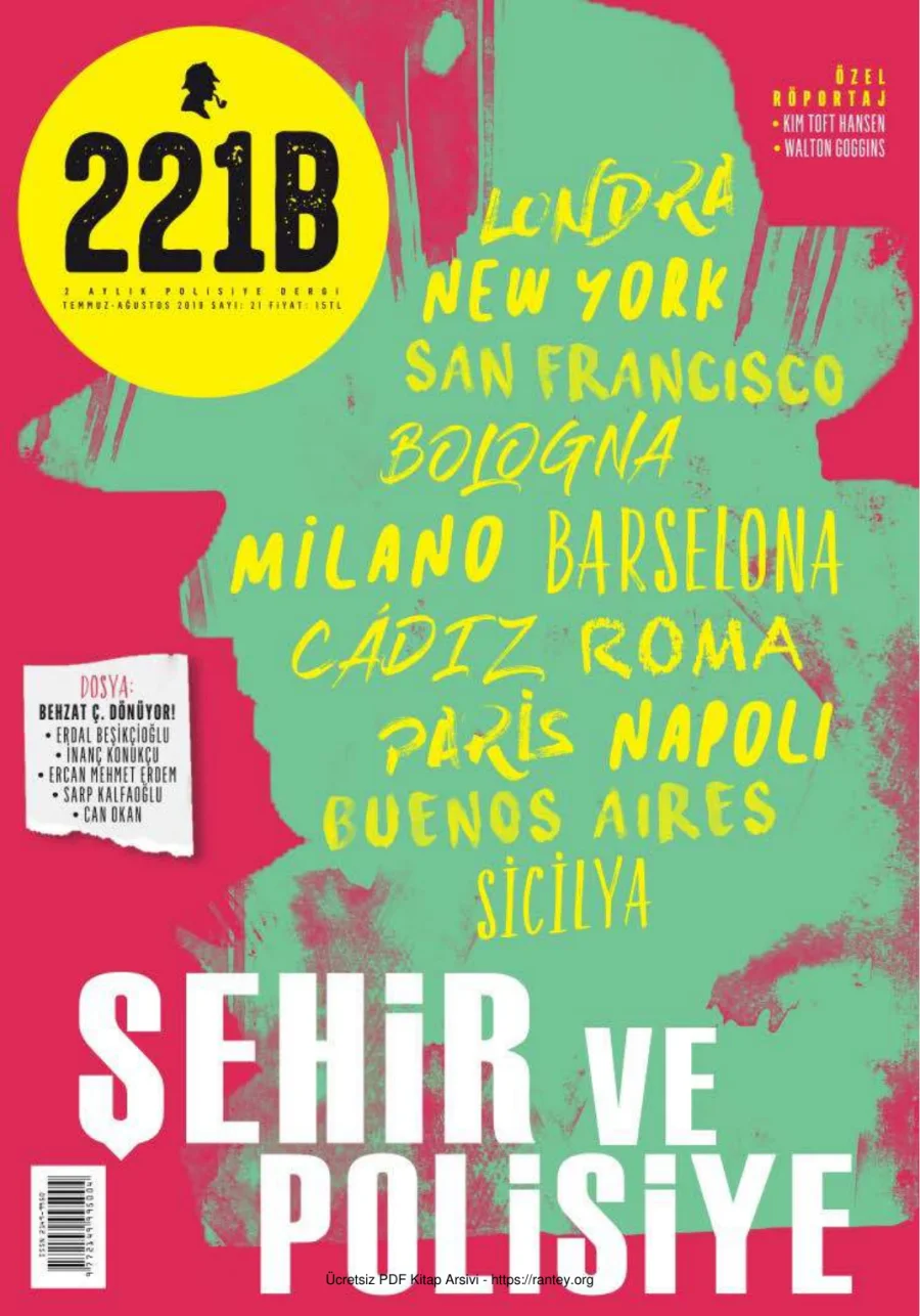 221B Sayı 21 kapak görseli