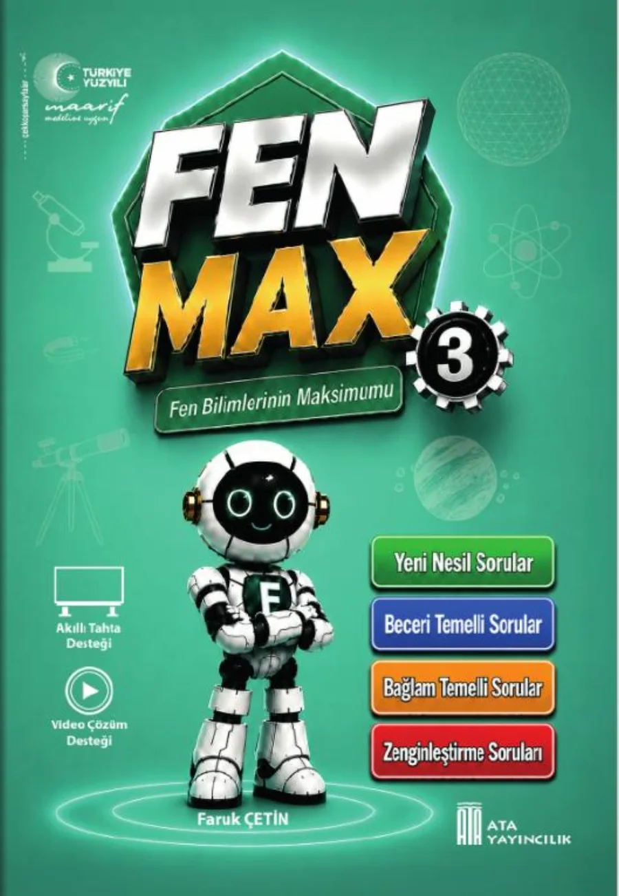 3. Sınıf Fen Max Soru Bankası kapak görseli