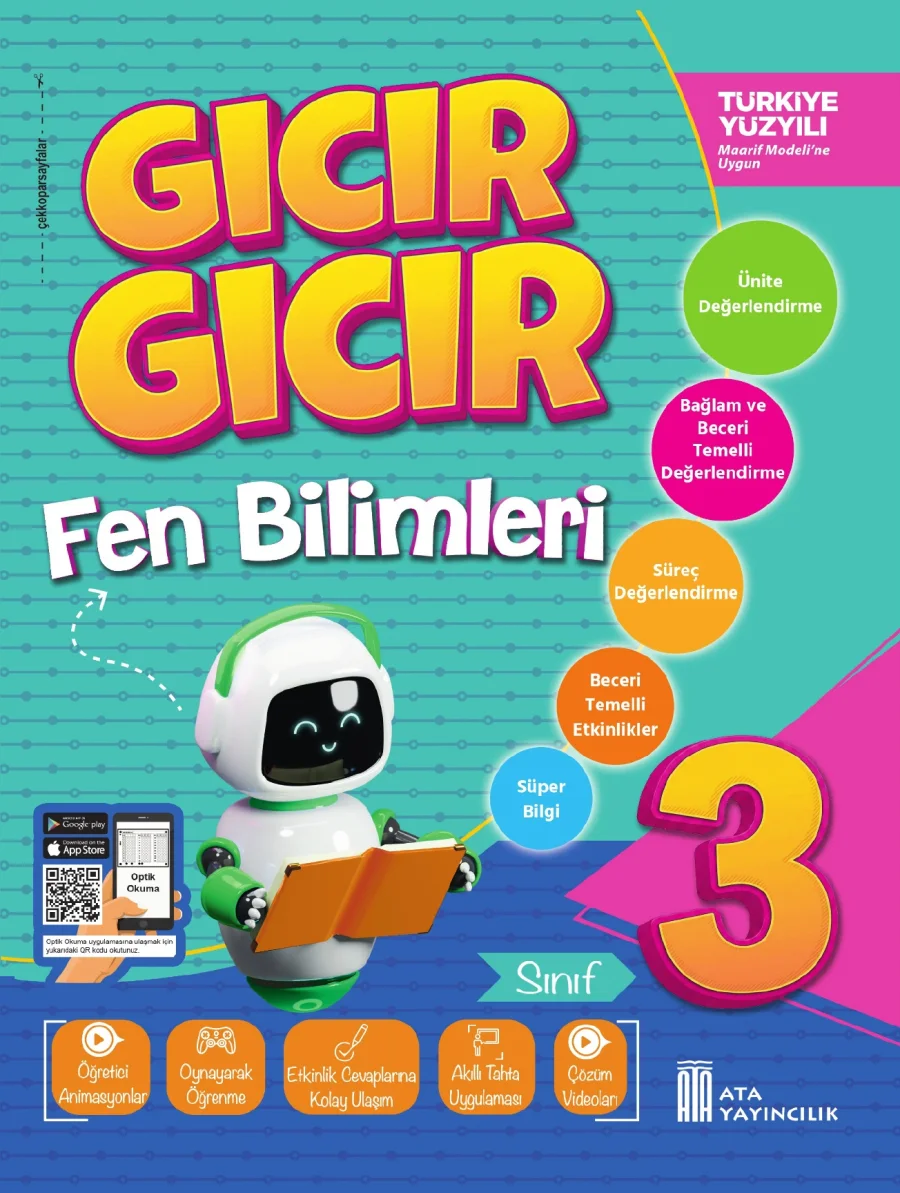 3. Sınıf Gıcır Gıcır Fen Bilimleri kapak görseli