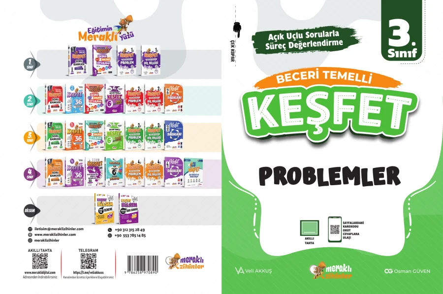 3. Sınıf Keşfet Problemler kapak görseli