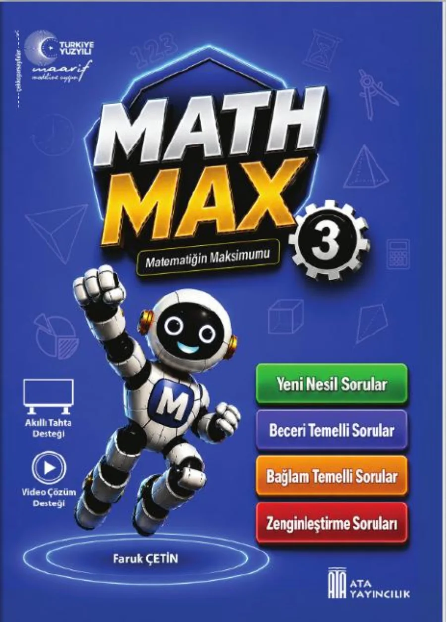 3. Sınıf Math Max Soru Bankası kapak görseli