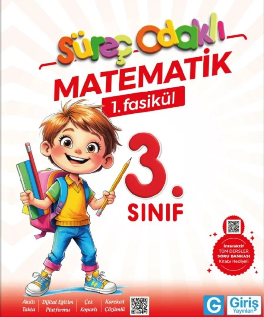 3. Sınıf Süreç Odaklı Matematik Fasikülleri kapak görseli