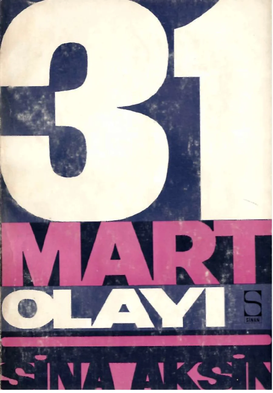 31 Mart Olayı kapak görseli