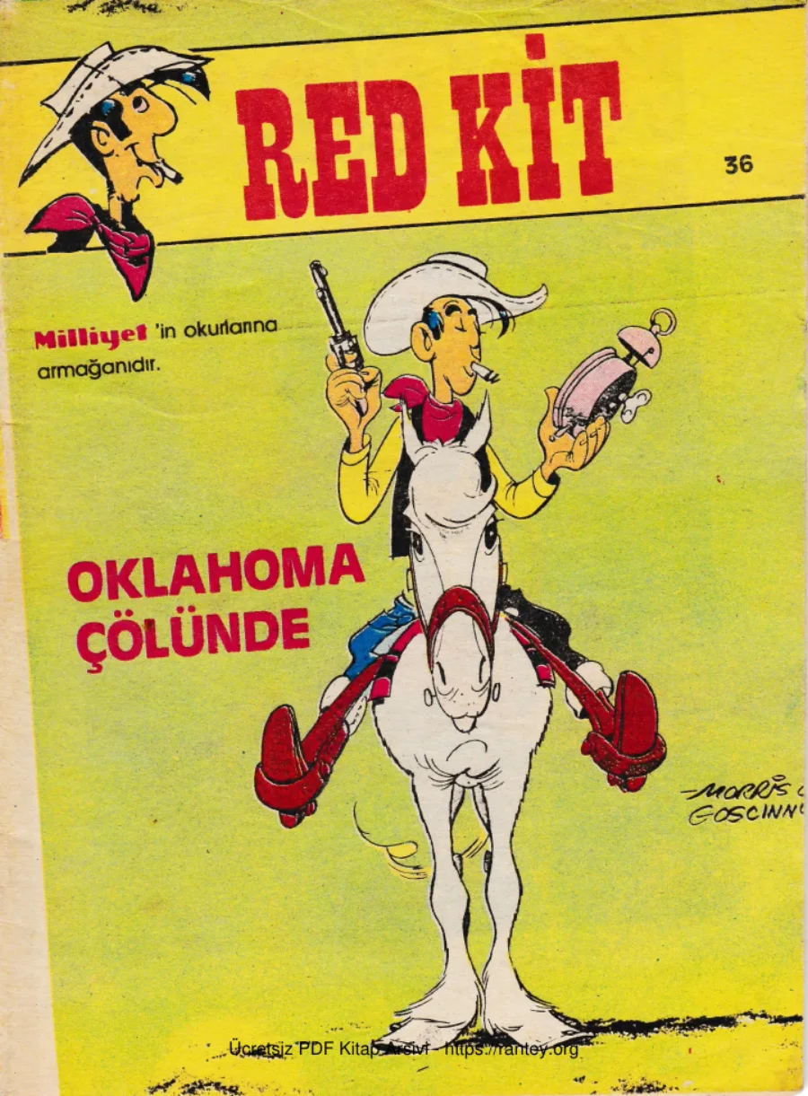 36 Oklahoma Çölünde kapak görseli