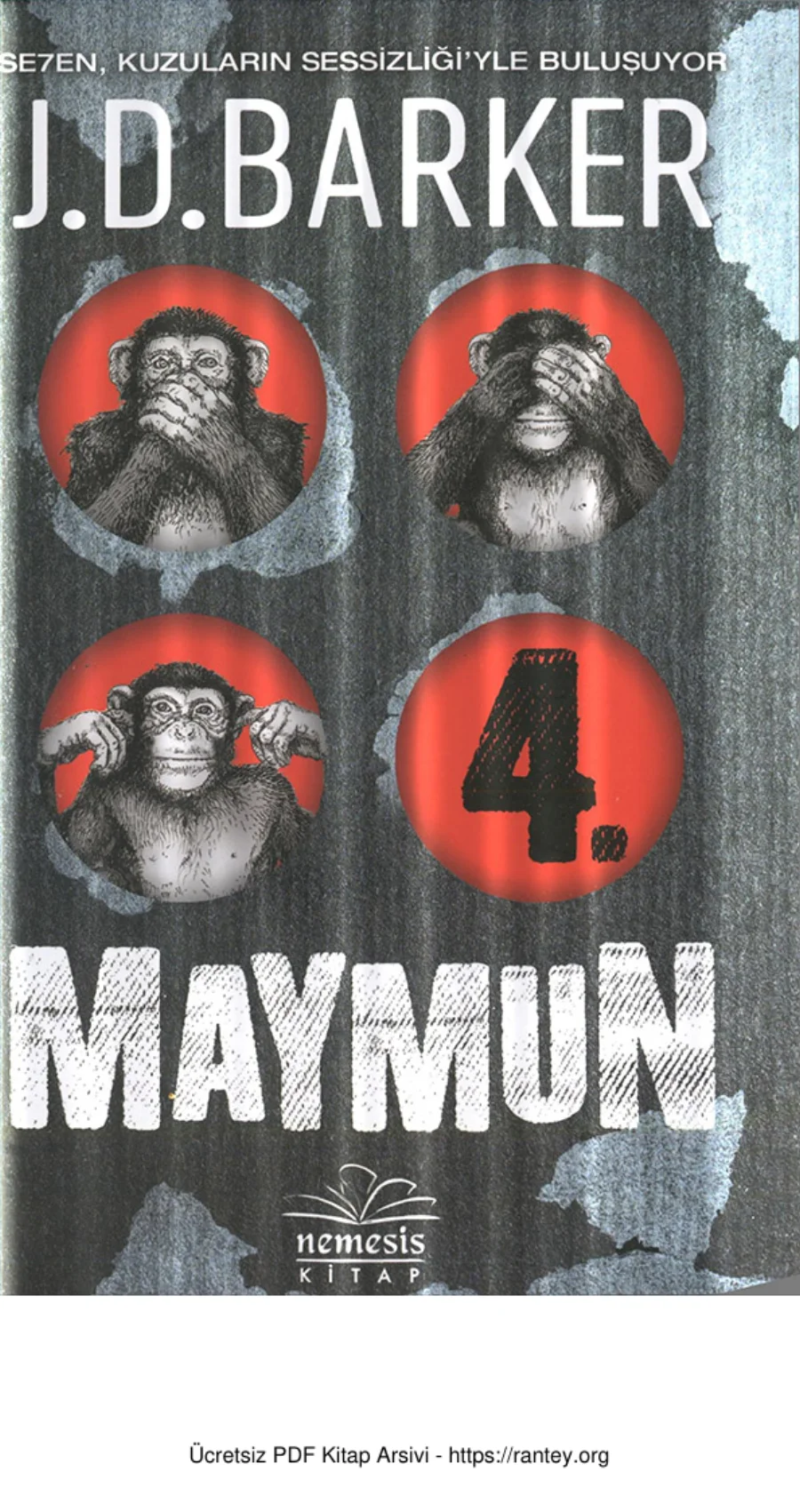 4 Maymun Nemesis Yayınları kapak görseli