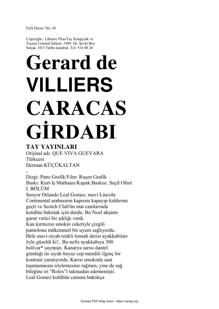 46 Caracas Girdabi kapak görseli