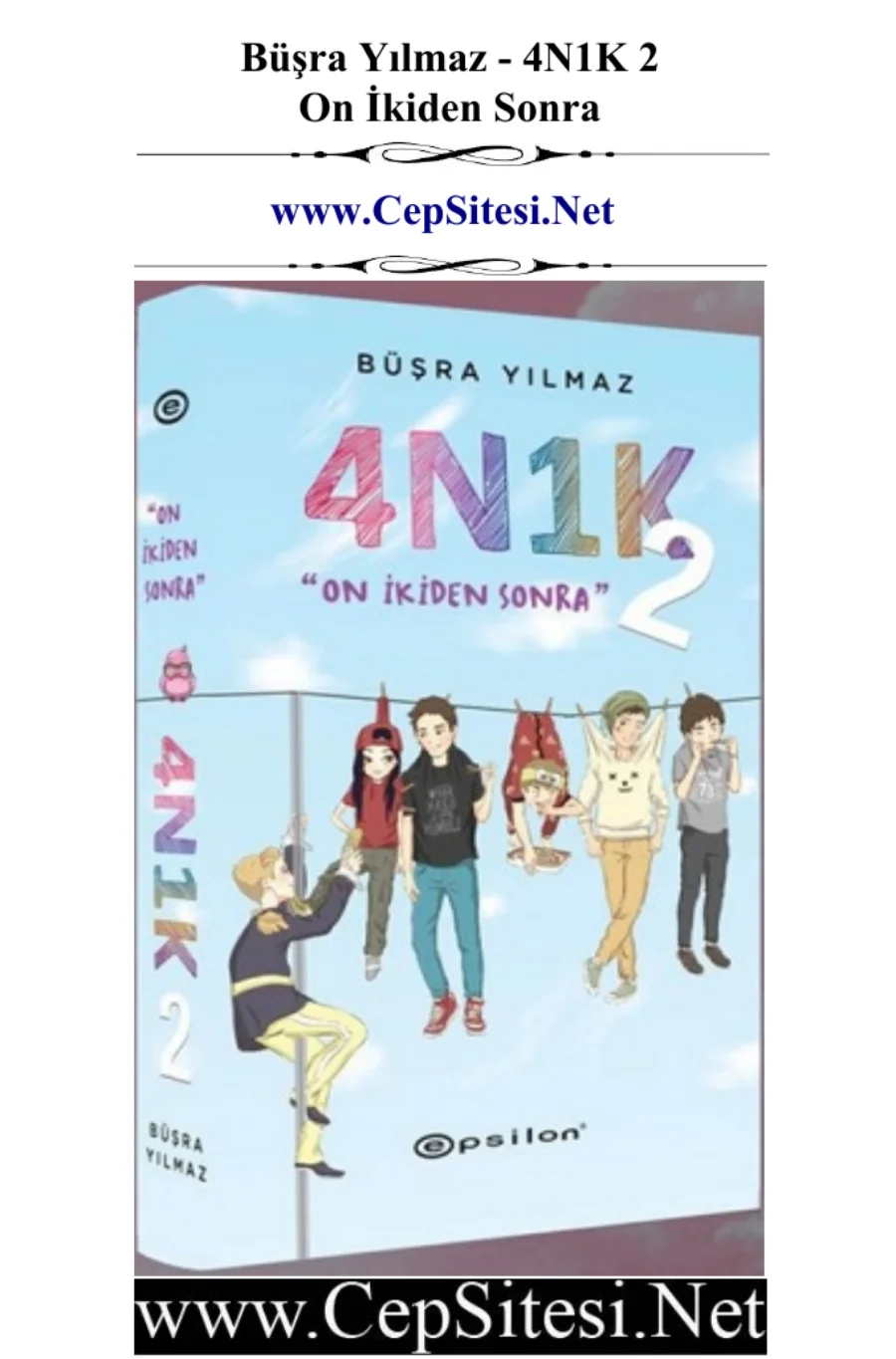 4N1K 2: On İkiden Sonra kapak görseli