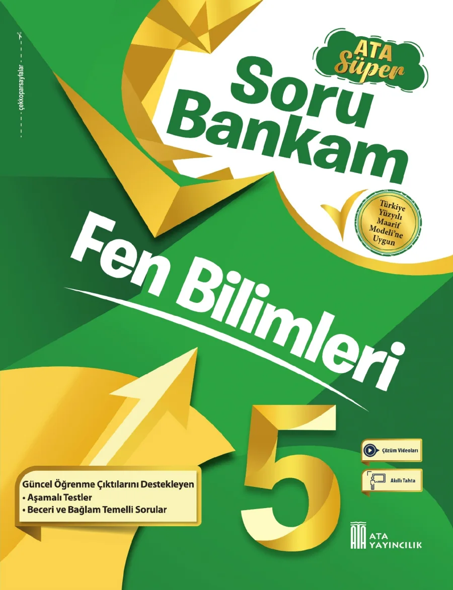 5. Sınıf Fen Bilimleri Ata Süper Soru Bankam kapak görseli
