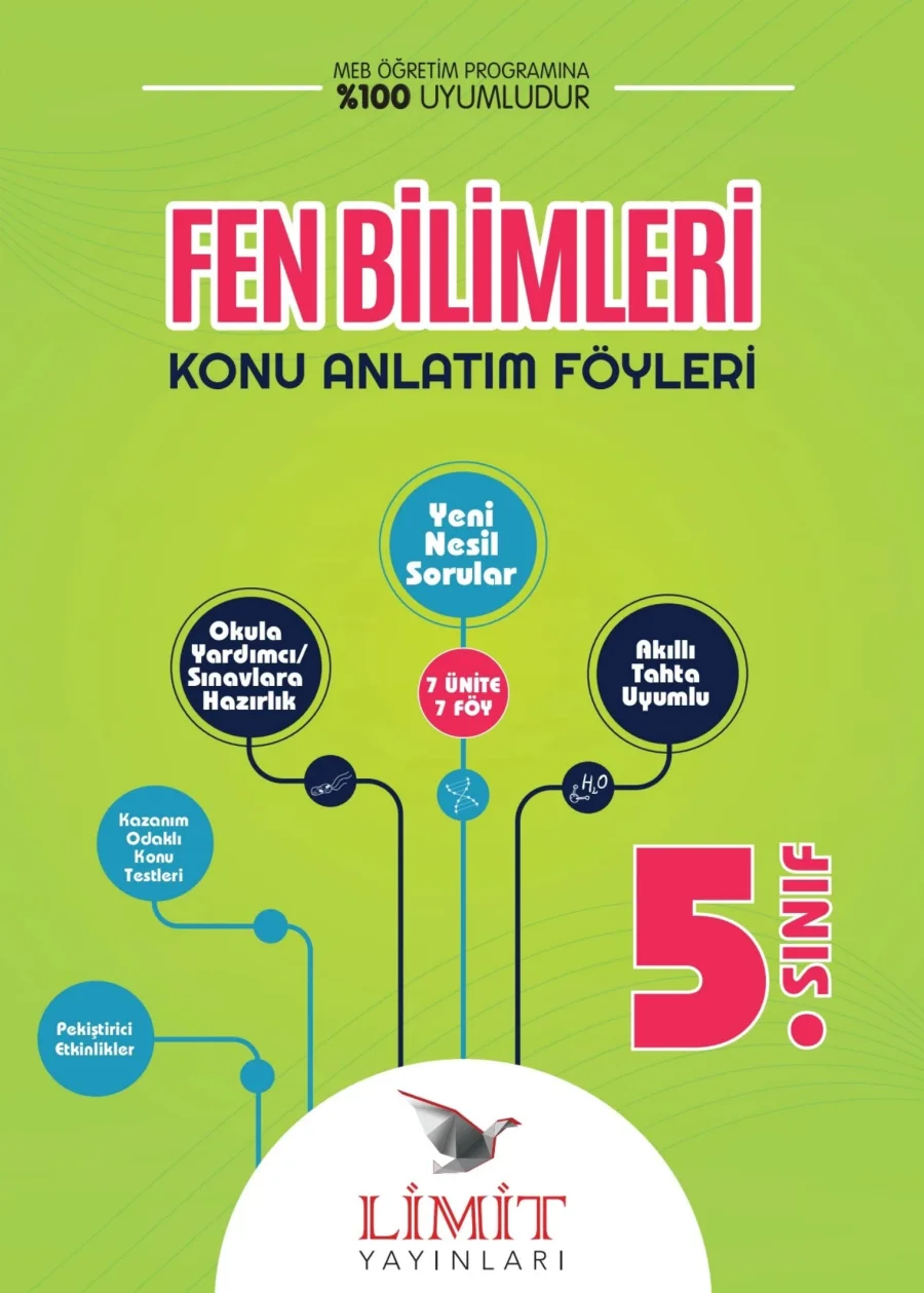 5. Sınıf Fen Bilimleri Konu Anlatım Föyleri kapak görseli