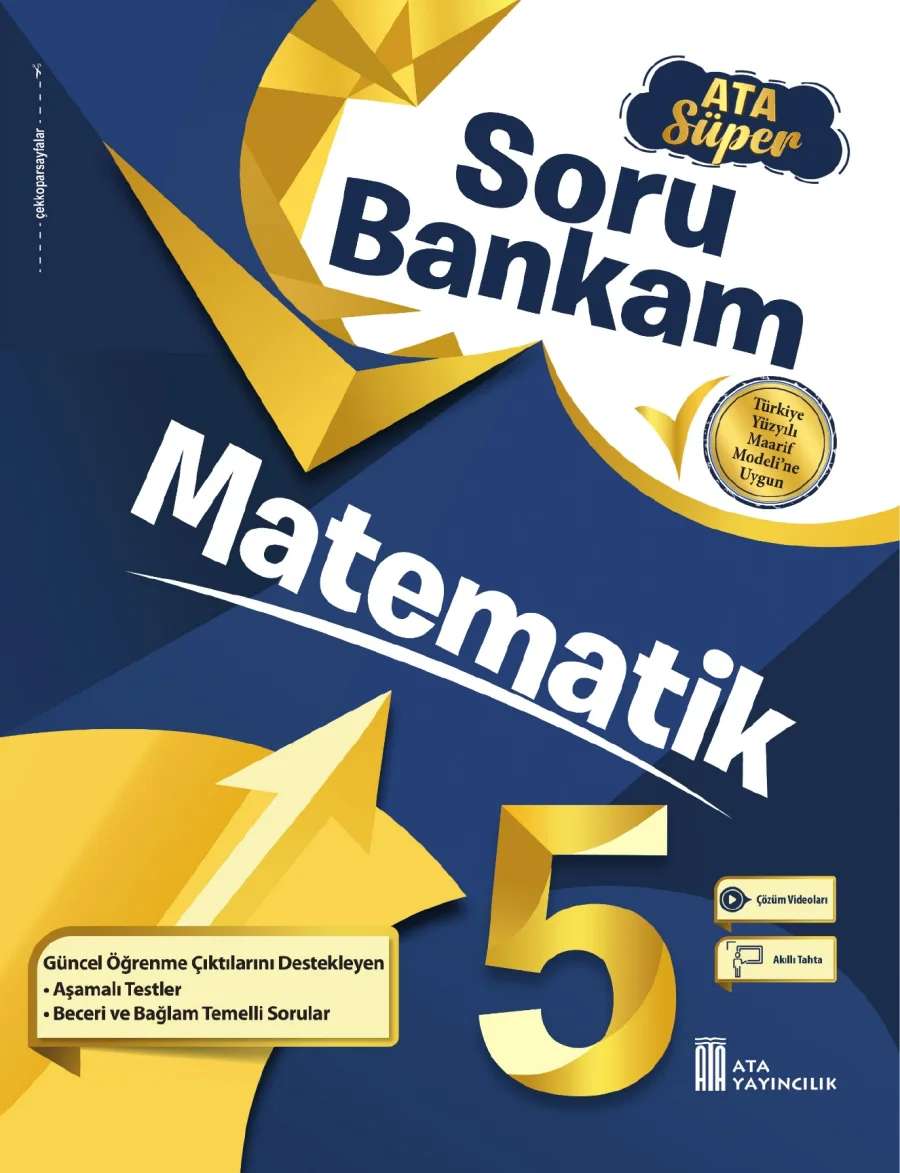 5. Sınıf Matematik Ata Süper Soru Bankam kapak görseli