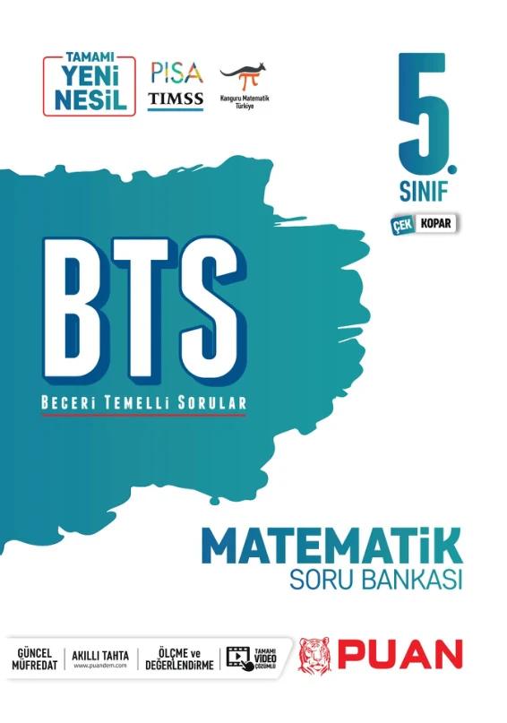 5. Sınıf BTS Matematik Soru Bankası kapak görseli