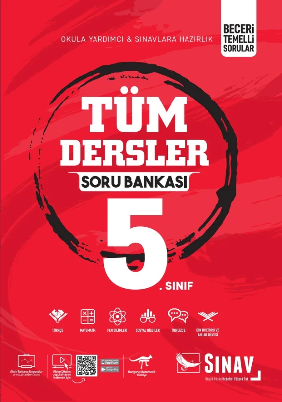 5. Sınıf Tüm Dersler Soru Bankası kapak görseli