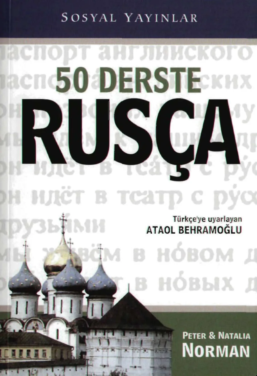50 Derste Rusça kapak görseli