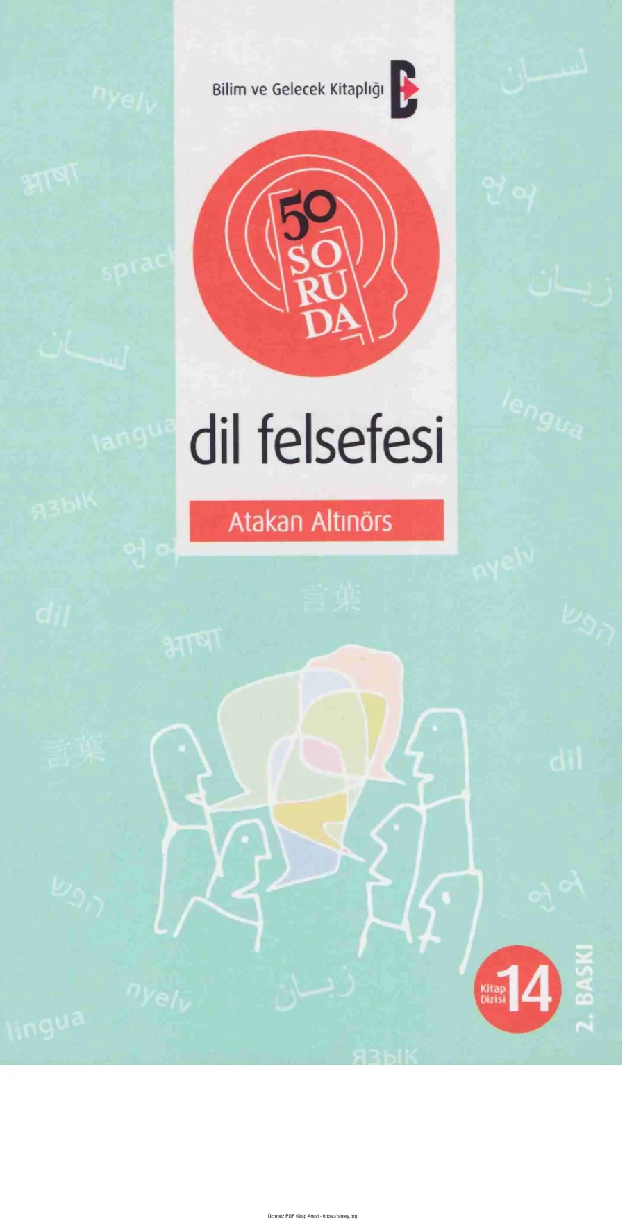 50 Soruda Dil Felsefesi Bilim ve Gelecek Yayınları kapak görseli