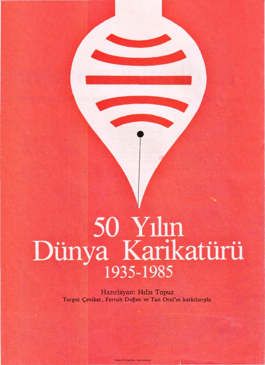 50 Yılın Dünya Karikatürü 1935 1985 kapak görseli