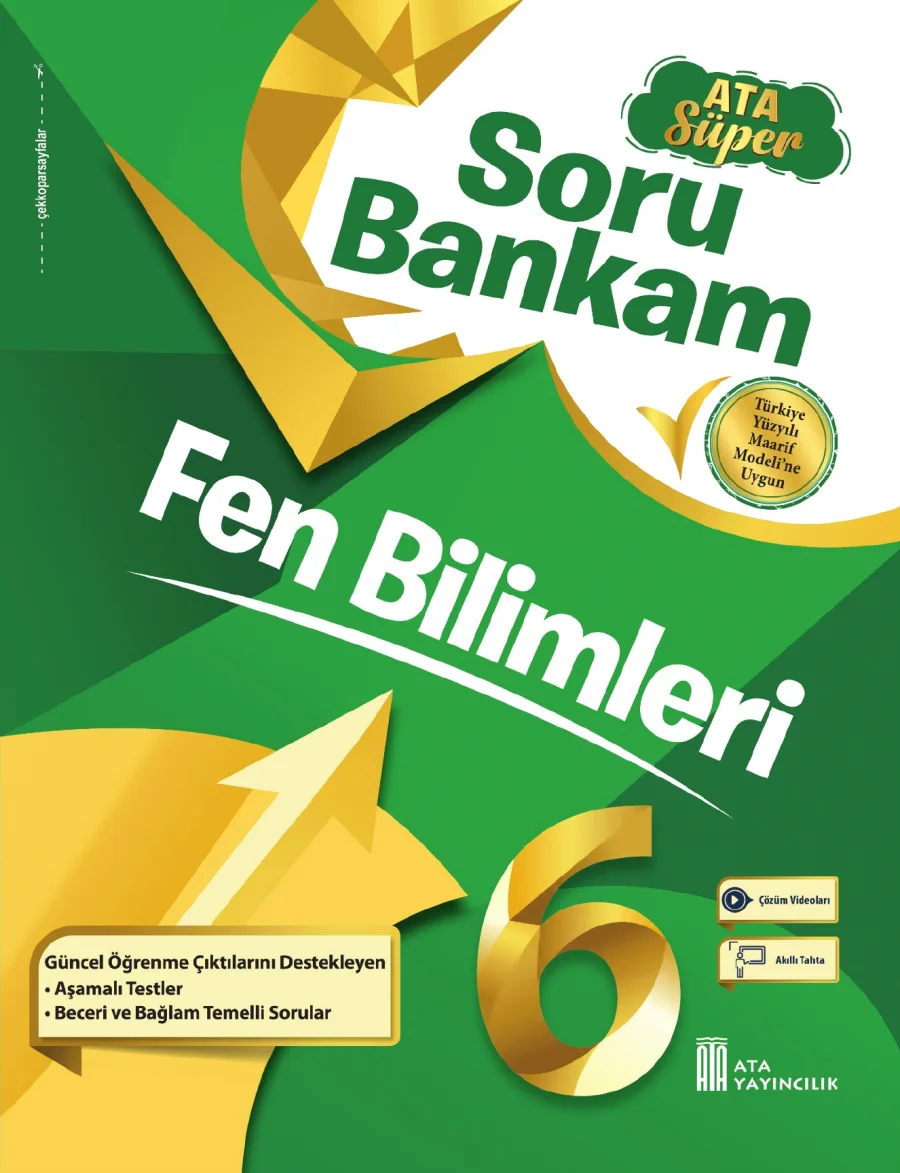 6. Sınıf Fen Bilimleri Ata Süper Soru Bankam kapak görseli