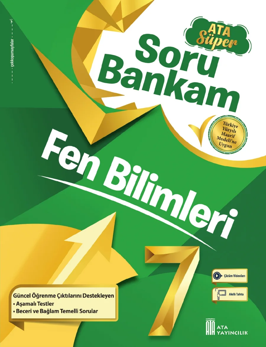 7. Sınıf Fen Bilimleri Ata Süper Soru Bankam kapak görseli