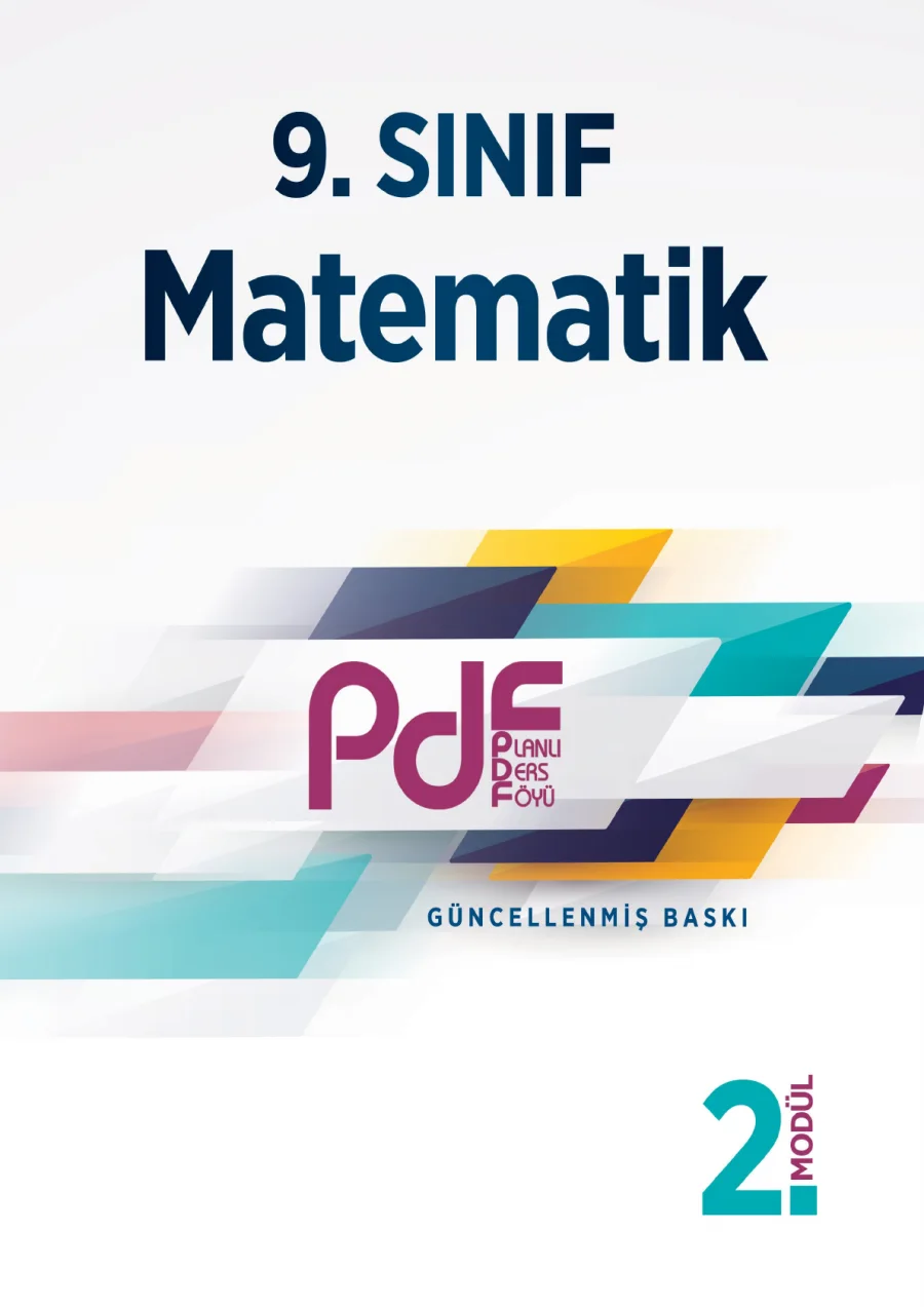 9. Sınıf Matematik 2. Modül PDF kapak görseli