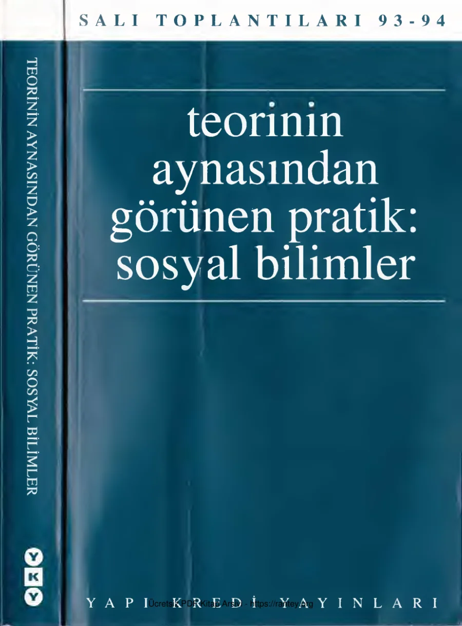 93 94 3 Teorinin Aynasından Görünen Pratik Sosyal Bilimler kapak görseli