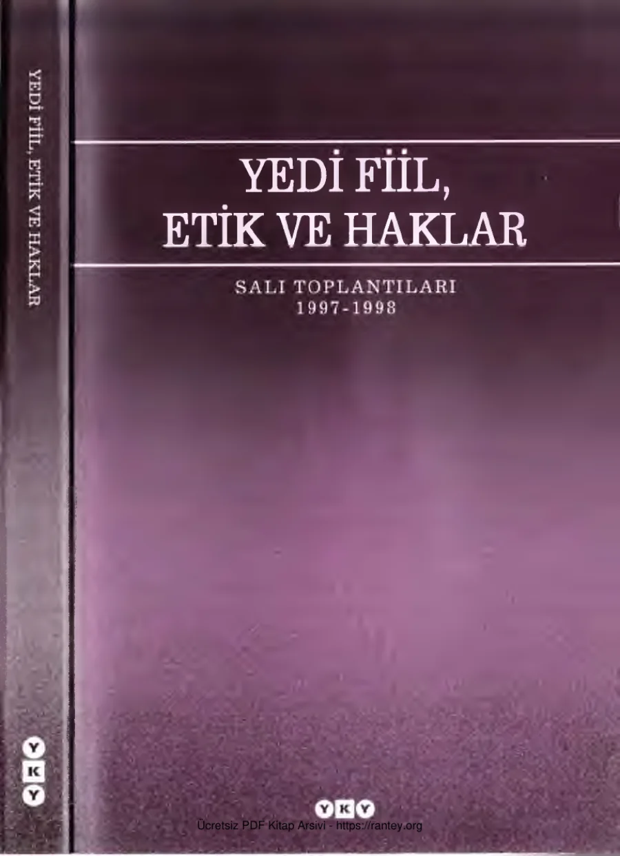 97 98 Yedi Fiil Etik ve Haklar kapak görseli