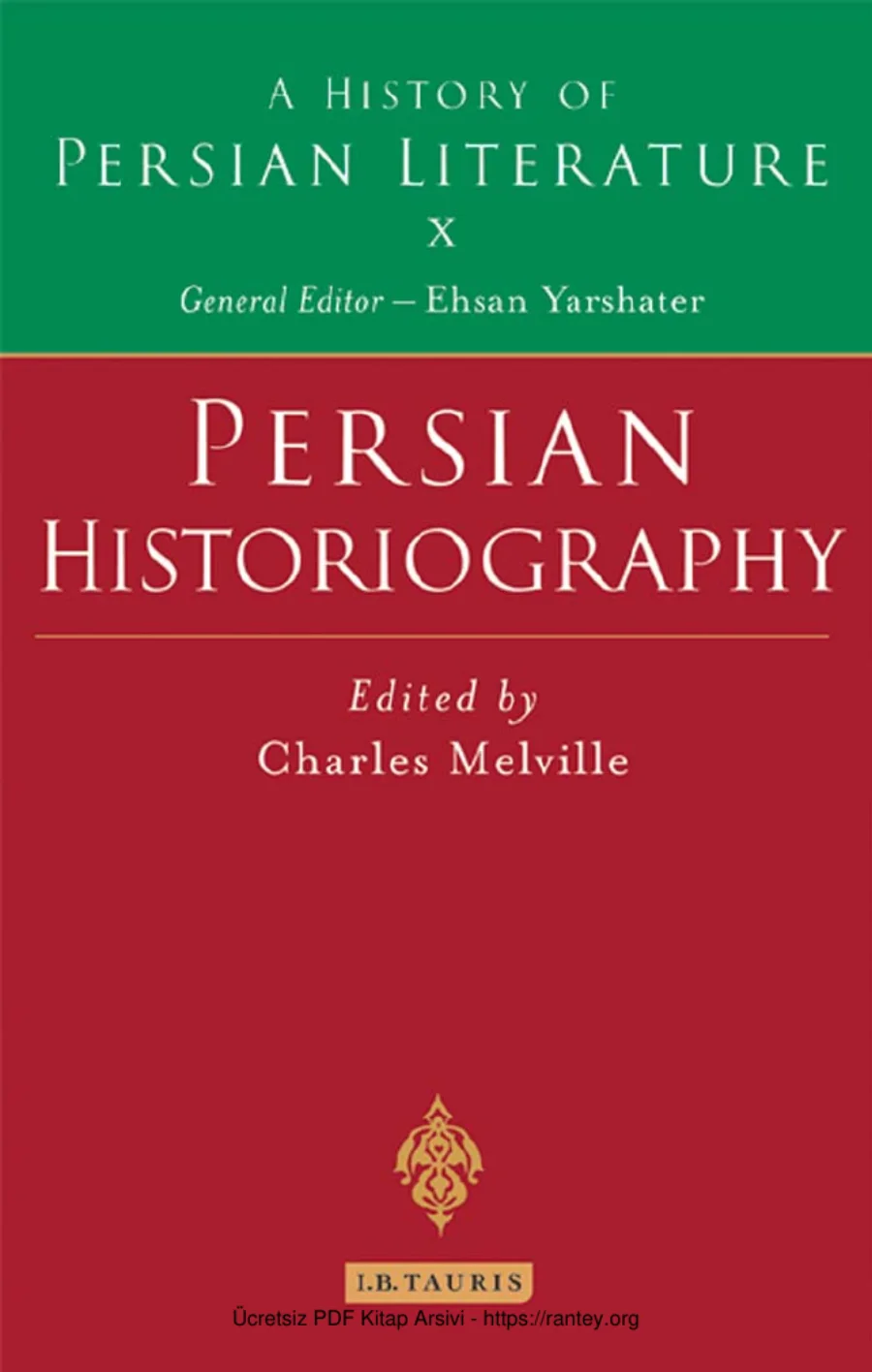 A History of Persian Literature Persian Historiography kapak görseli
