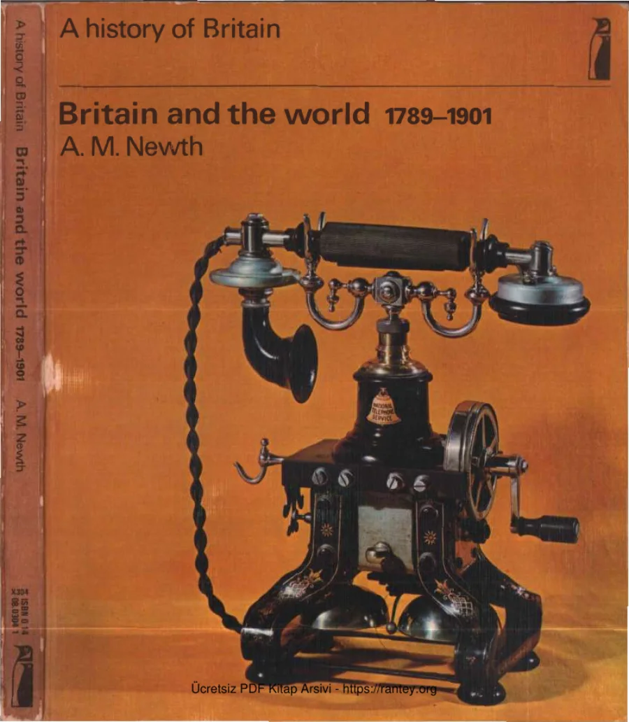 A M Newth A History of Britain Britain and the World 1789 1901 kapak görseli