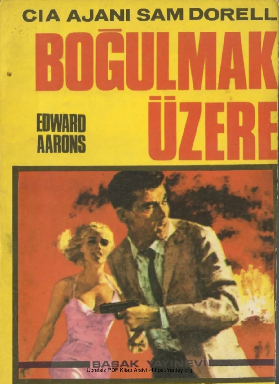 Aarons Boğulmak Üzere Başak Yayınları kapak görseli