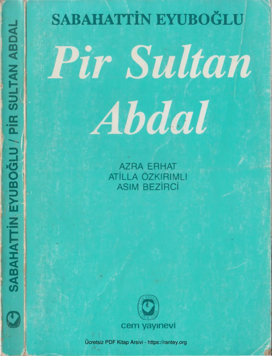 Abdal Sabahetdin Eyuboghlu Ezra Erhat AOzkirimli ABezirci 1993 224 kapak görseli