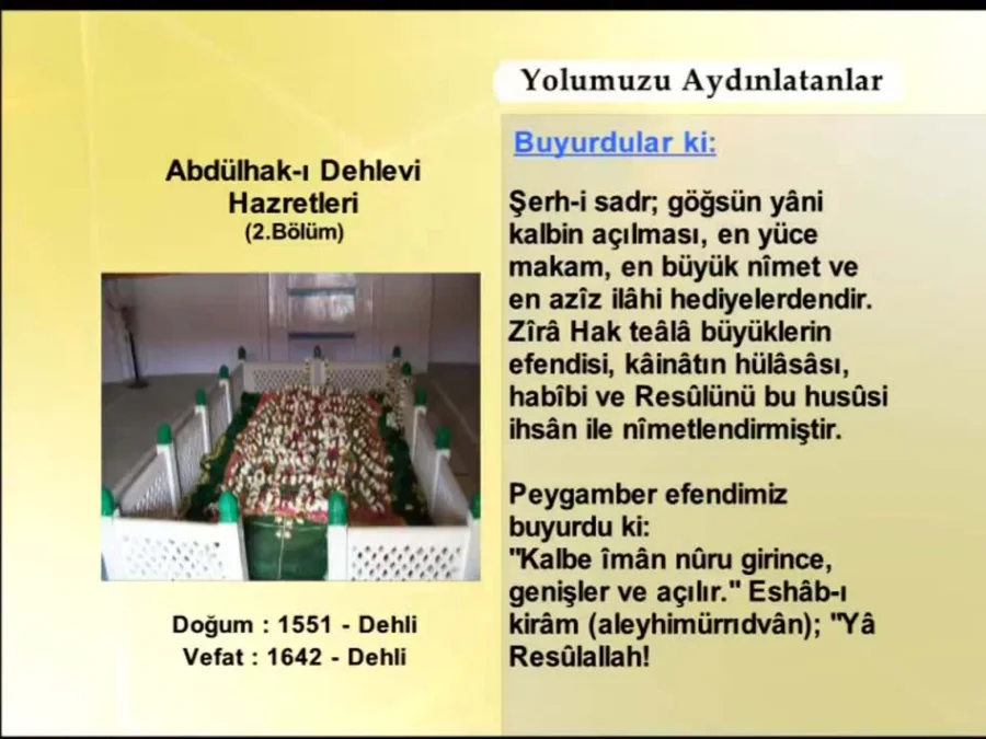 Abdülhak-ı Dehlevi Hazretleri 2. Bölüm - Yolumuzu Aydınlatanlar kapak görseli