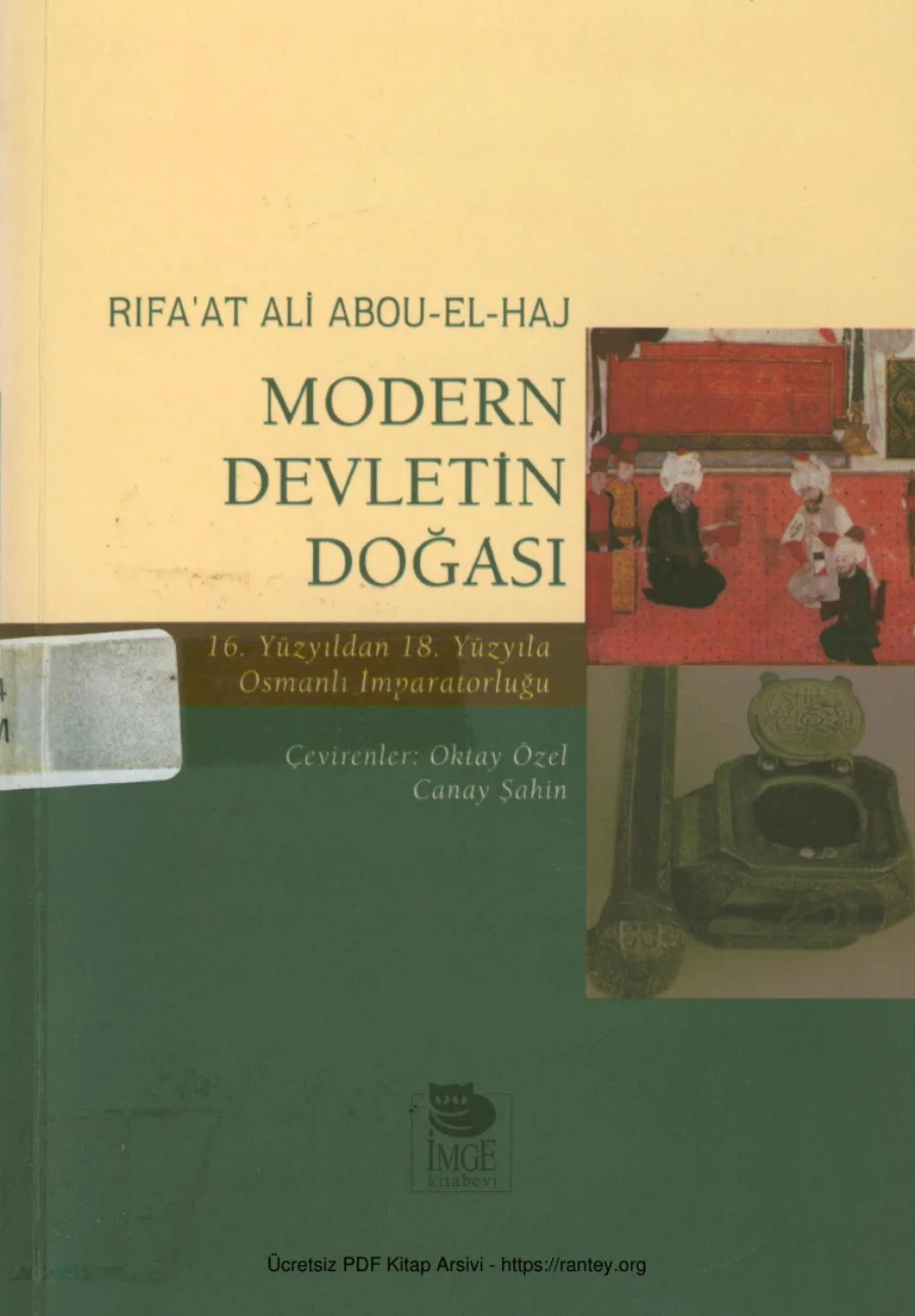 Abou El Haj Modern Devletin Doğası İmge Yayınları kapak görseli