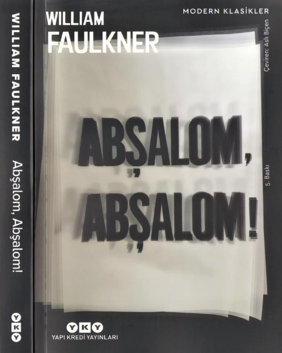 Abşalom Abşalom kitap kapağı