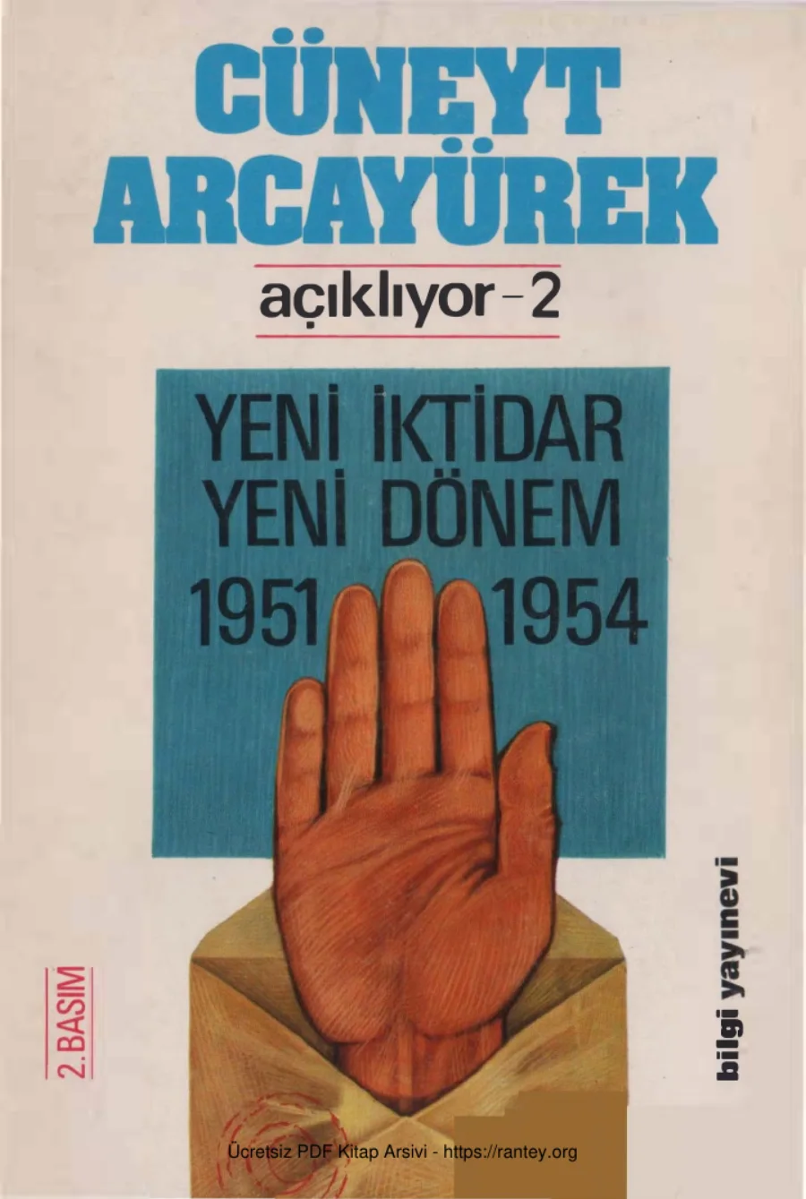 Açıklıyor 2 Yeni İktidar Yeni Dönem 1951 1954 kapak görseli