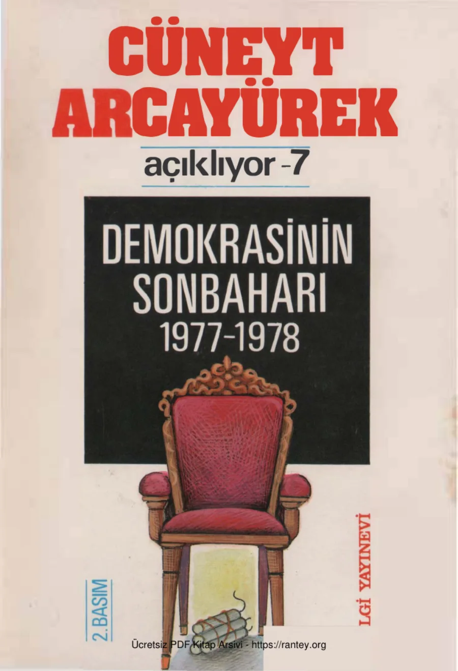 Açıklıyor 7 Demokrasinin Sonbaharı 1977 1978 kapak görseli