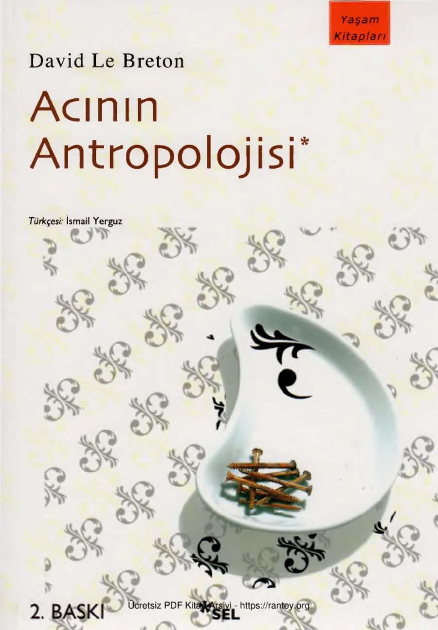 Acının Antropolojisi kapak görseli