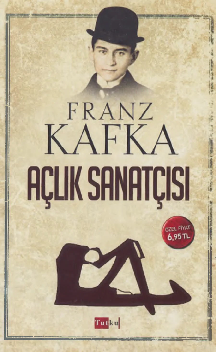 Açlık Sanatçısı Tutku Yayınları kitap kapağı