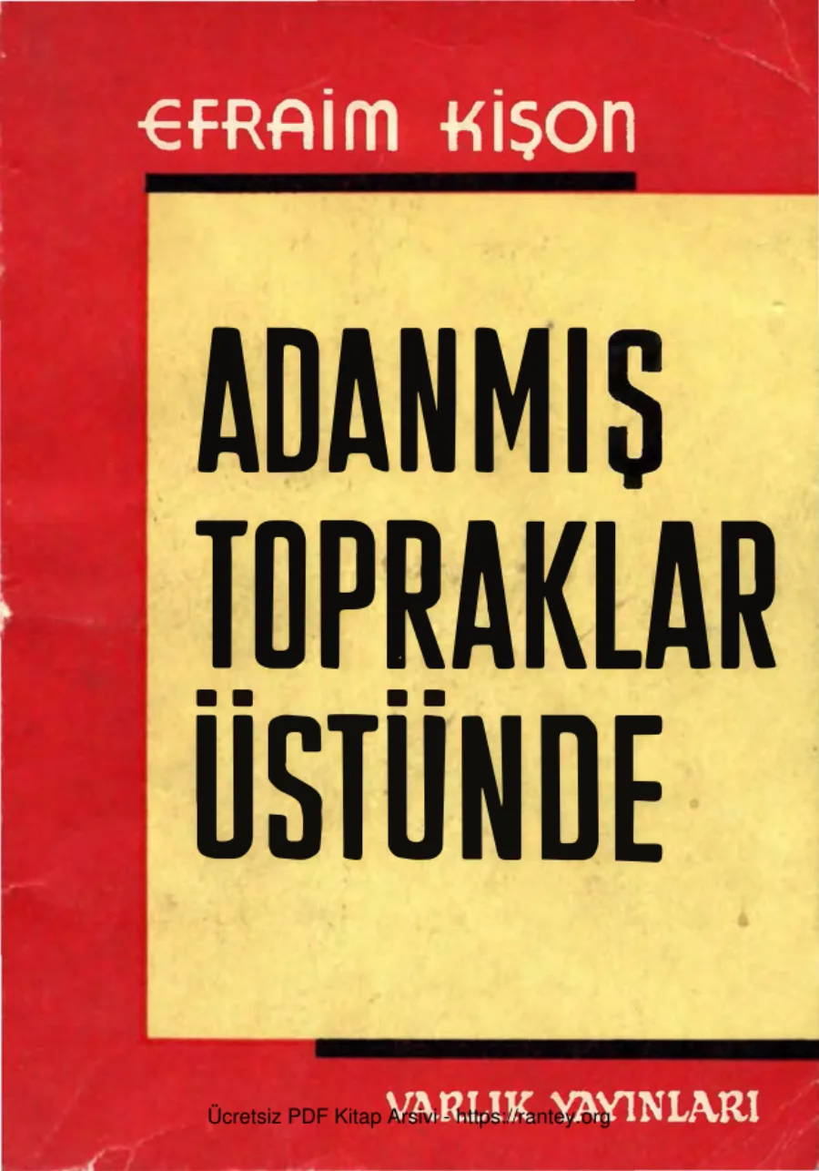 Adanmış Topraklar Üstünde kapak görseli