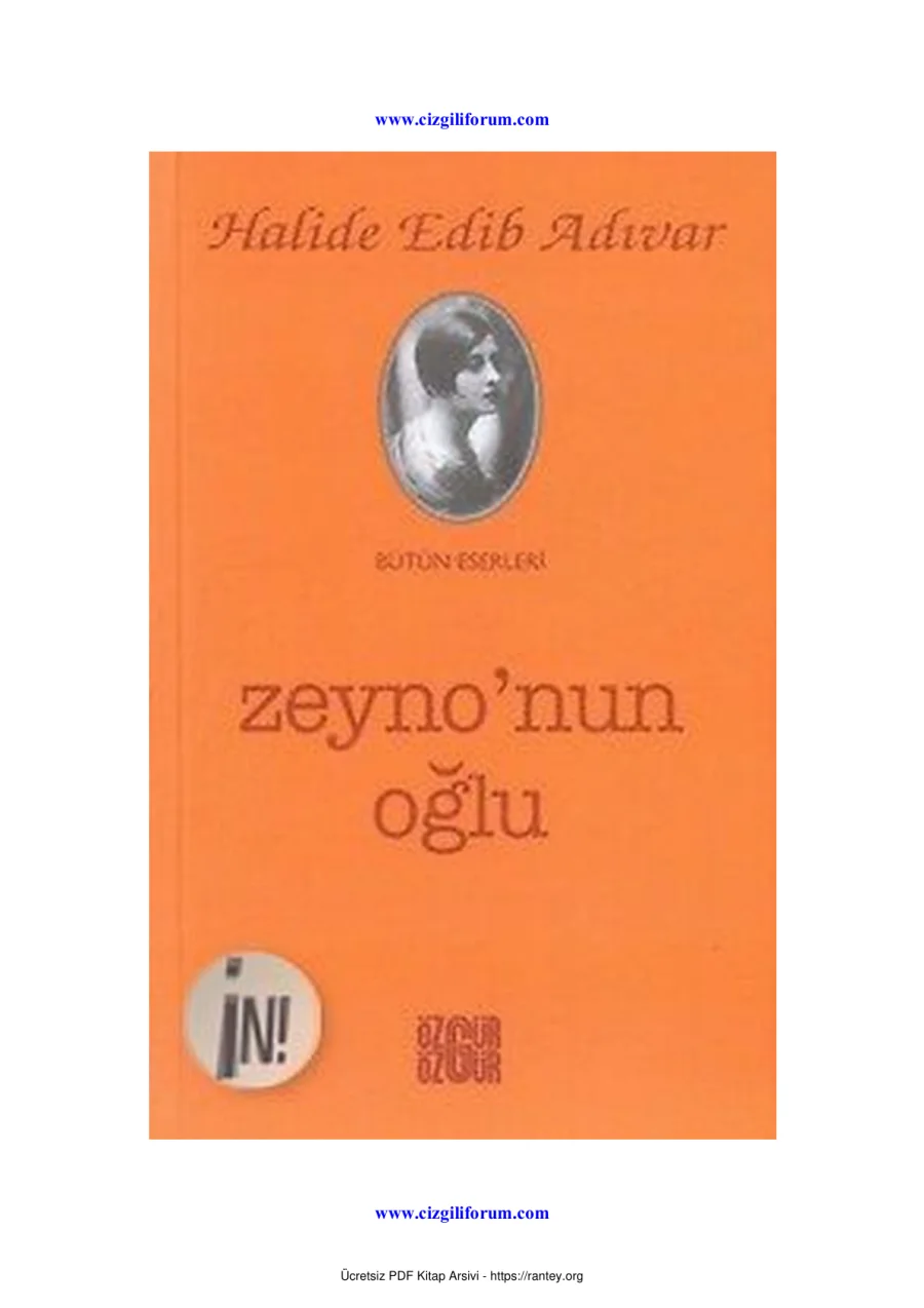 Adivar Zeynonun Oglu kapak görseli