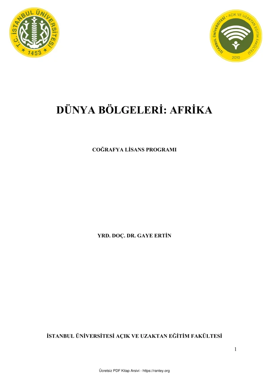 afrika ders kitabi kapak görseli