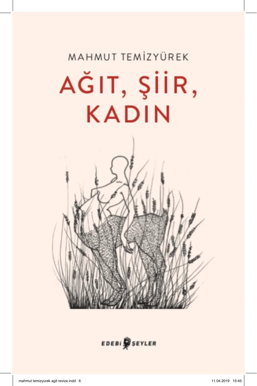 Ağıt Şiir Kadın Edebi Şeyler Yayınları kitap kapağı