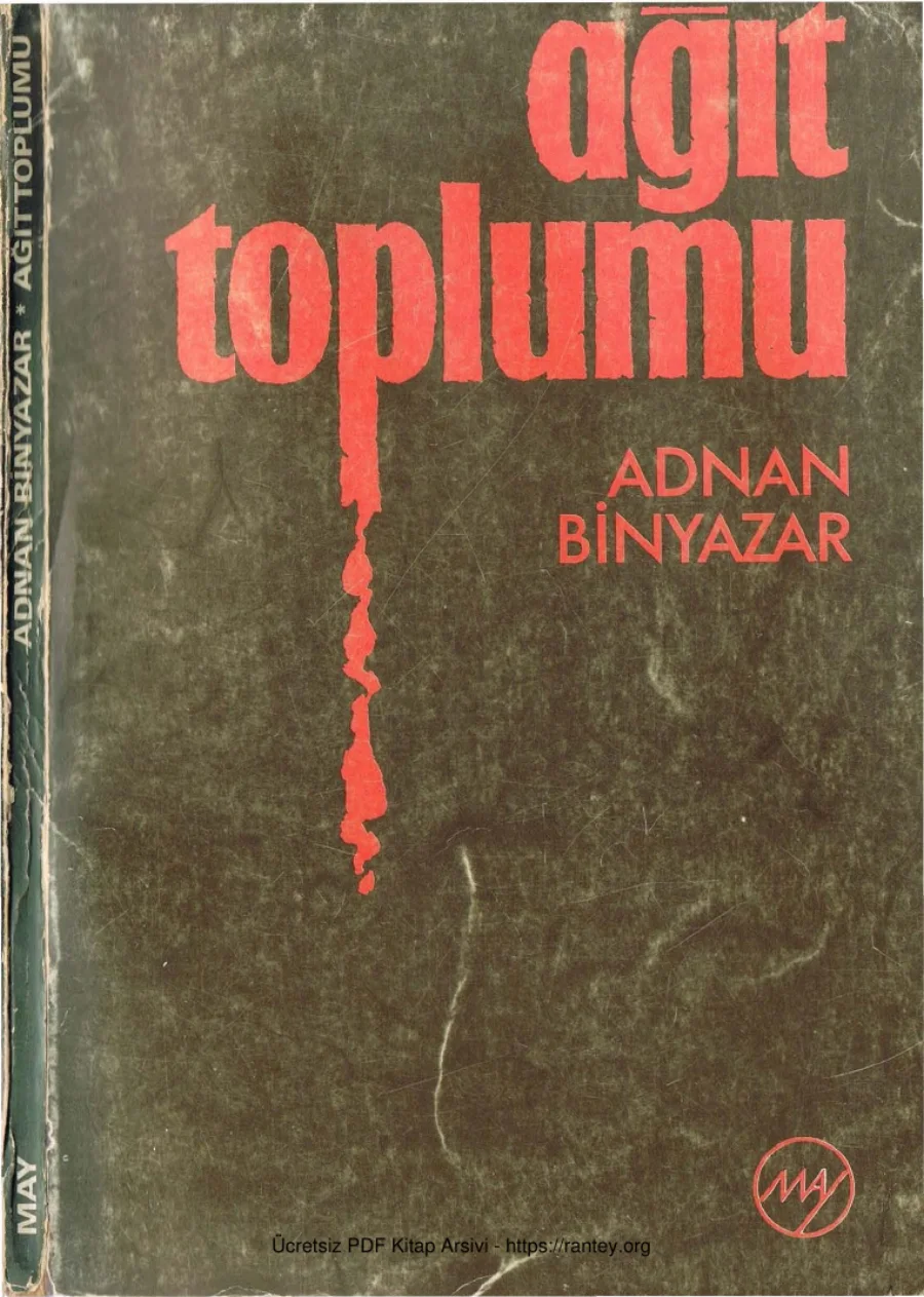 Ağıt Toplumu kapak görseli